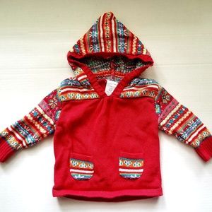 Wonderkids knit sweater with hood